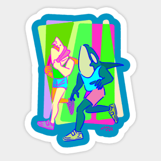 JOGGING Sticker